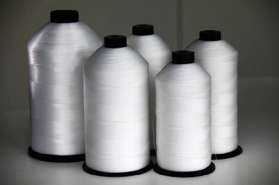 Harga yang bagus 20/3 Benang Jahit PTFE 1250d Filter Bag Sampel Gratis Didukung Putih Hitam Merah Biru on line