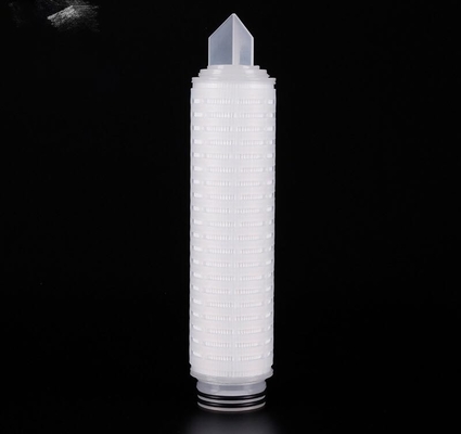 Harga yang bagus Elemen Filter Cairan Membran Polytetrafluoroethylene Microporous 0,1 Mikron on line
