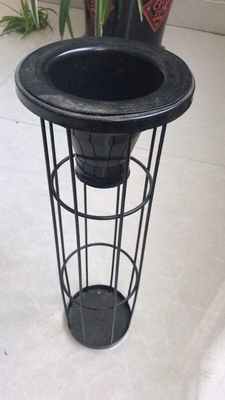 Harga yang bagus Kandang Kantong Filter Debu Galvanisasi Seng 24 Kabel Vertikal Bersertifikat ISO9001 2008 on line
