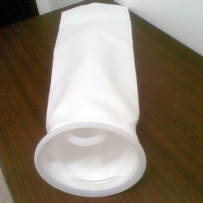 Harga yang bagus PE Ring Micron Polyester Filter Bags Ketebalan 1.6mm untuk Cairan on line