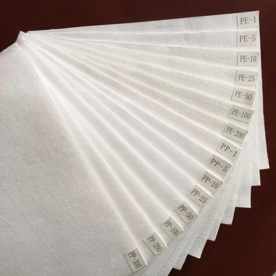 Harga yang bagus 150 Micron 200 Micron Nonwoven Filter Cloth Polyester Kelas Suhu Tinggi on line