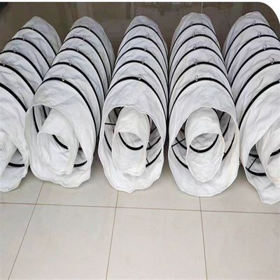 Harga yang bagus 1m PRE Dust Filter Bag, Air Bag Filter Untuk Kanvas Semen Industri on line