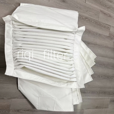 Harga yang bagus Kantong Filter Debu HEPA Datar Bersama Untuk Kolektor Debu Industri on line
