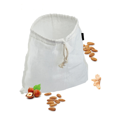 Harga yang bagus Tas Filter Susu Kacang Berbahan Organik Berkualitas 200 Mikron on line