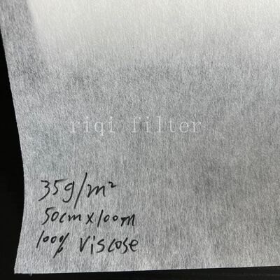 Harga yang bagus Kertas Saring Viscose 100% 25 Mikron Untuk Kertas Saring Mesin Penggilingan Rol Industri on line