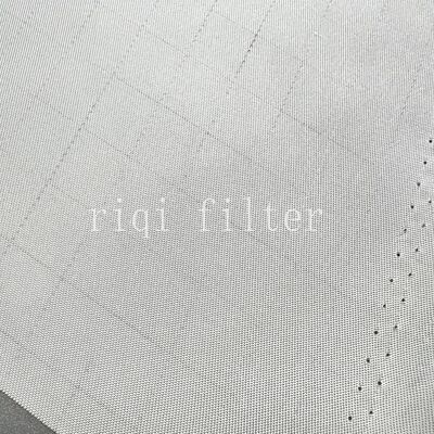 Harga yang bagus Kain Filter Anti-Statis 5 mikron Lebar 1.5M Tebal 0.55mm 65L/M2/S untuk FBD on line