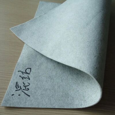 Harga yang bagus Kain Filter Debu Campuran Anti-Statis yang Ditusuk Jarum Poliester on line