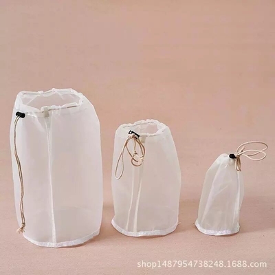 Harga yang bagus Tas Filter Jaring Nilon Serut Kecil 200 Mikron Sertifikat FDA on line