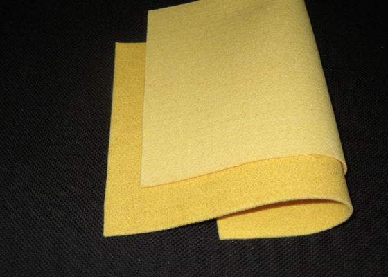 Harga yang bagus Filter Tas Jet Pulsa Nonwoven, Bahan Filter Udara Polimida 500GSM on line