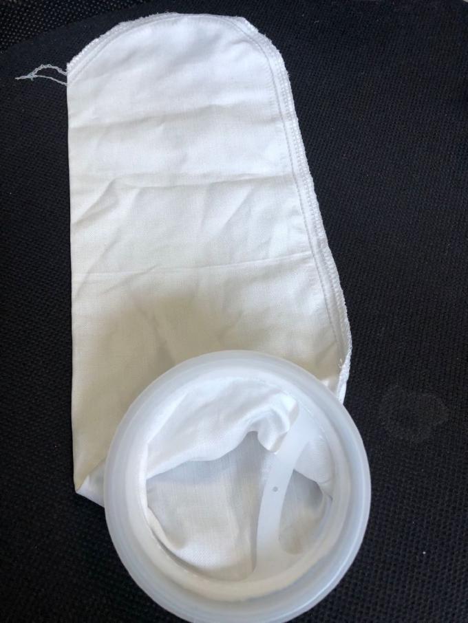Woven PTFE Mesh 100 Micron Filter Bag for Strongly Corrosion Liquid Filtration