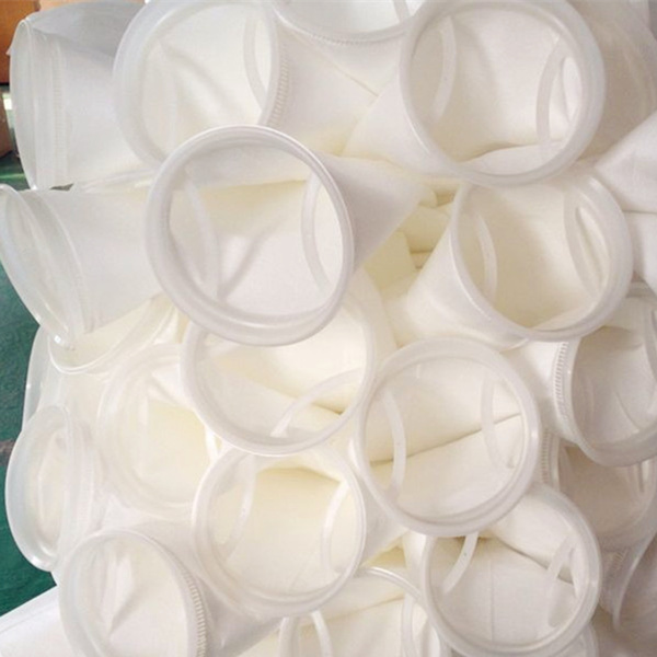 PE Ring Micron Polyester Filter Bags Ketebalan 1.6mm untuk Cairan 2