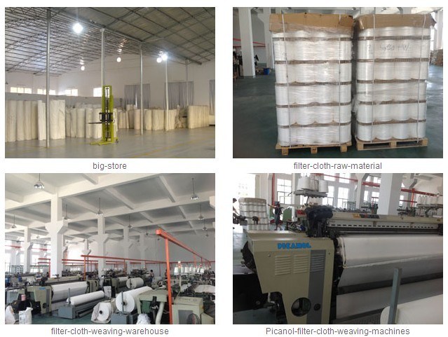 Polypropylene PP Woven nonwoven Press Plate Filter Cloth Bag