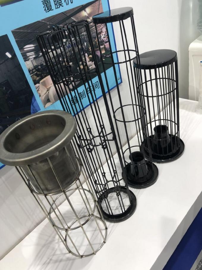 Kandang Kantong Filter Baja Karbon Kolektor Debu 0