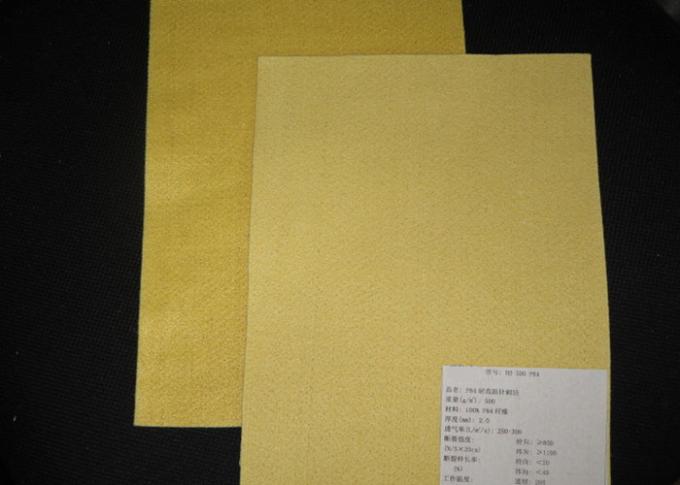 Filter Kantong Jet Pulsa tidak berbau, Kain Merasa Jarum Polimida P84 0