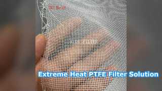 Solusi Tahan Asam Kain Filter PTFE Suhu Tinggi